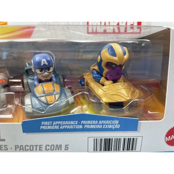 Hot Wheels Racer Verse Marvel Character 5-Pack - Picture 3 of 12